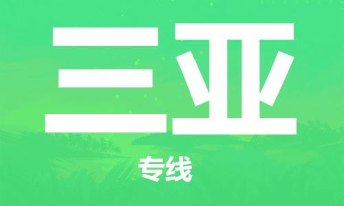 苏州到三亚物流专线-苏州到三亚省市县-乡镇+闪+送+直达三亚